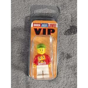 LEGO Brick Fest Live VIP Exclusive Rare Minifigure Brickfest Limited